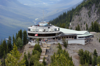 Upper Terminal, Banff Gondola, Banff, Canada.